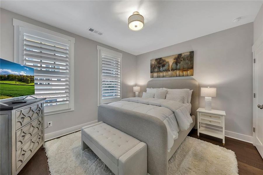 Furnished interior view inside a new home in , Woodstock (Image 44).