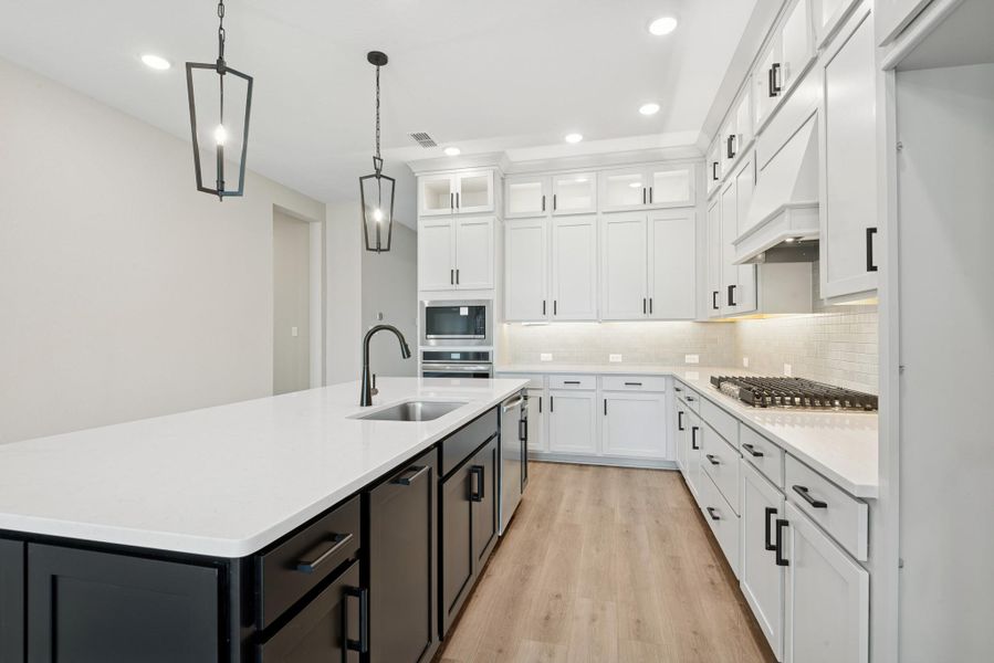 Furnished interior view inside a new home in , Katy (Image 9).