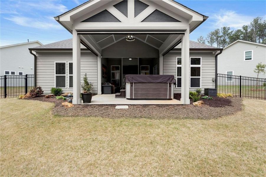 Exterior details and patio area of a home in , Woodstock (Image 26).