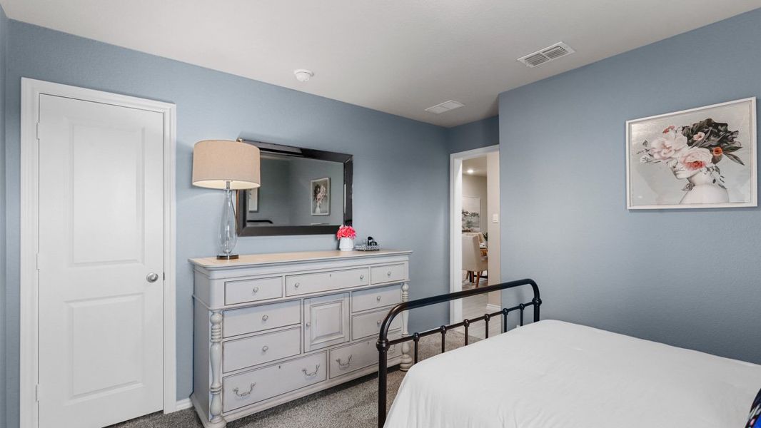 Furnished interior view inside a new home in Rosewood at Beltmill, Fort Worth (Image 37).
