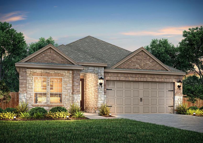 The Alder is a beautiful single story home!