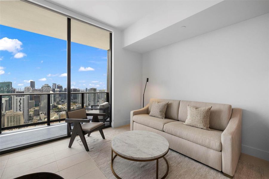 Furnished interior view inside a new home in Natiivo Miami, Miami (Image 8).
