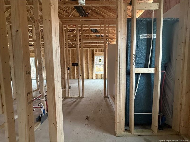 Primary bathroom area