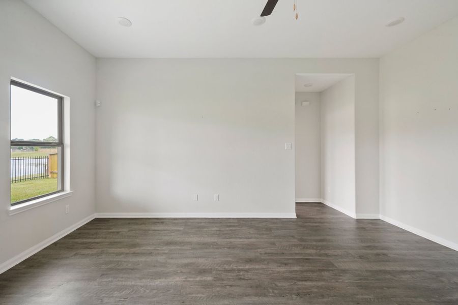 Bastrop Floorplan - Family Room