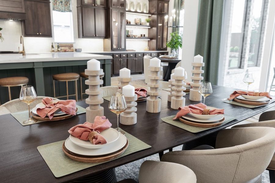 Representative Dining Room - some options shown