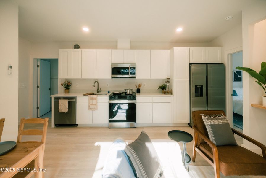 Furnished interior view inside a new home in , Hastings (Image 11).