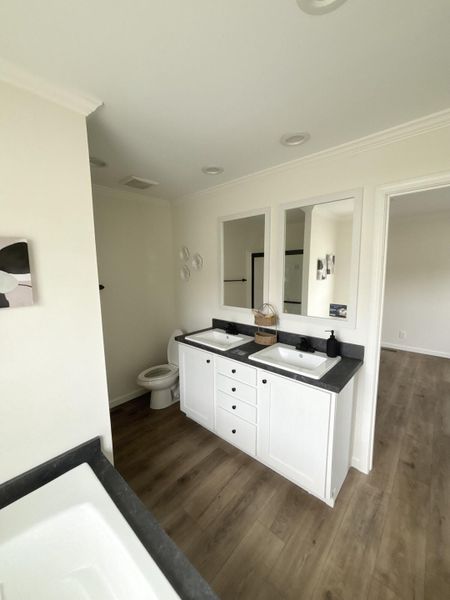 Furnished interior view inside a new home in , Round O (Image 6).