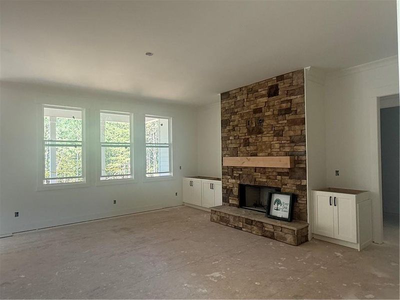 In-progress construction of a new home in , Waleska, GA (Image 13).