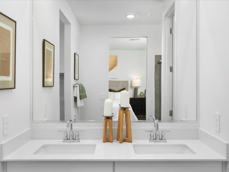 Bathroom in the Jubilee Floorplan at Silva Farms