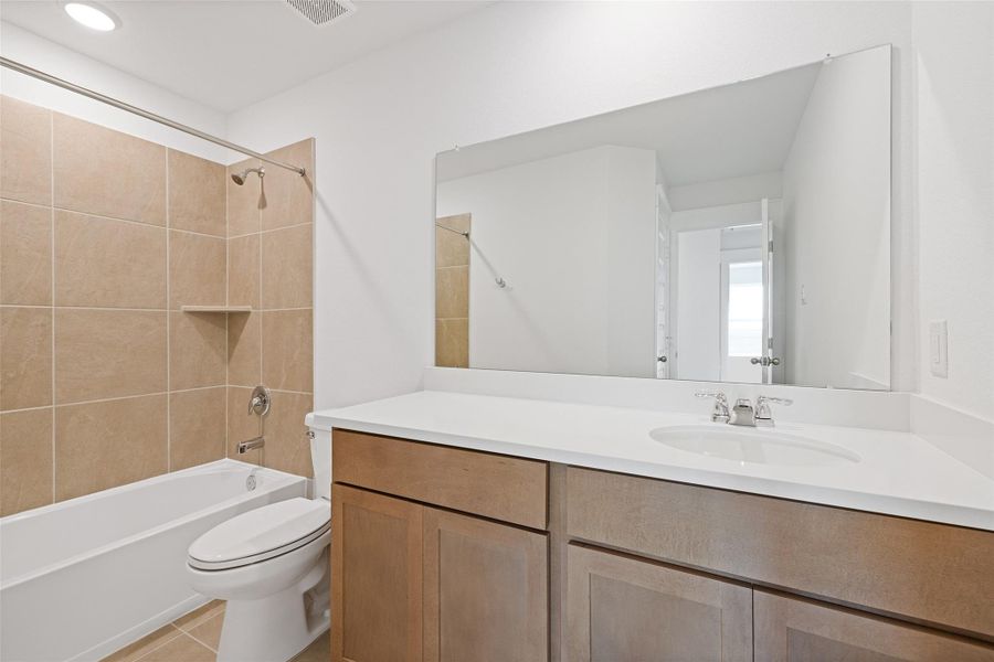 Furnished interior view inside a new home in Sunterra, Katy (Image 11). Furnished interior view inside a new home in Sunterra, Katy (Image 11).