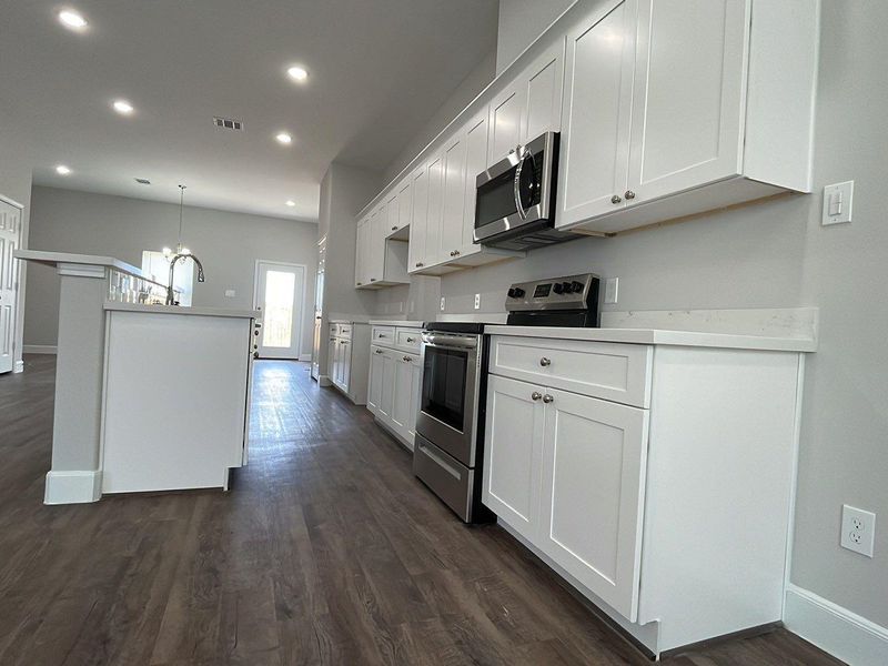 Furnished interior view inside a new home in , Cleveland (Image 5). Furnished interior view inside a new home in , Cleveland (Image 5).