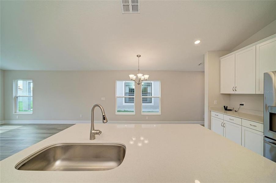 Close-up of interior finishes inside a home in Crosswind Point, Parrish (Image 8).