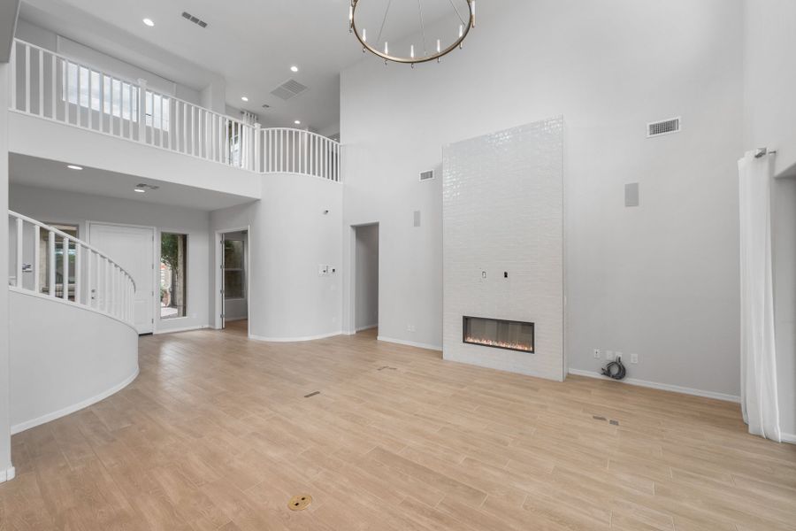 Spacious, unfurnished interior of a new home in Harvest - Enchantment Series, Queen Creek (Image 23).