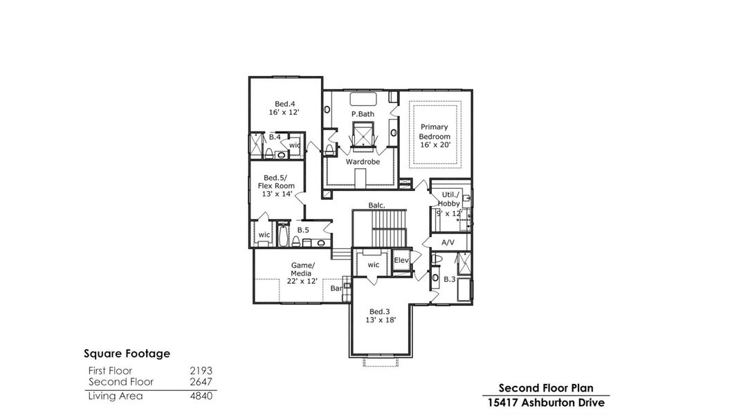Second Floor Plan Second Floor Plan