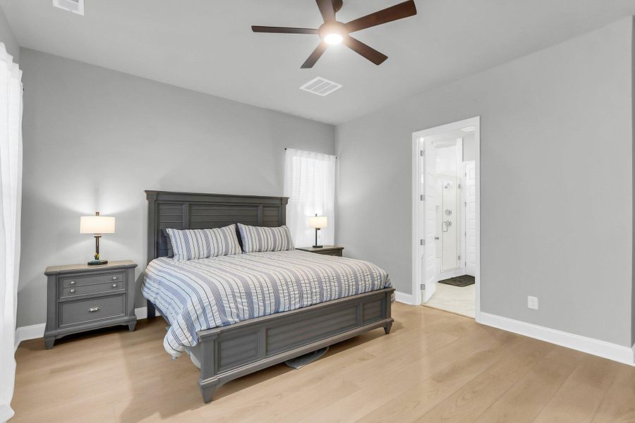 Furnished interior view inside a new home in , Summerville (Image 42).