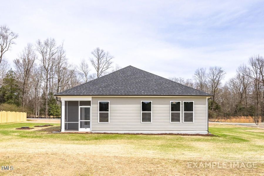 Front exterior of a new home in Wellers Knoll, Lillington, NC, highlighting curb appeal (Image 25).