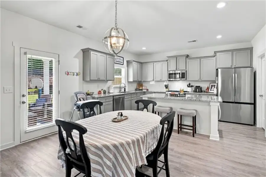 Furnished interior view inside a new home in Sutton’s Landing, Statham (Image 10).