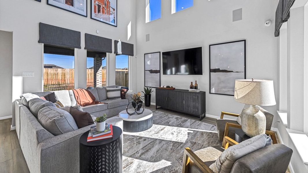 Representative furnished interior of a home built from the Cabernet by Taylor Morrison in South Oak 50s, Oak Point (Image 10). Representative furnished interior of a home built from the Cabernet by Taylor Morrison in South Oak 50s, Oak Point (Image 10).