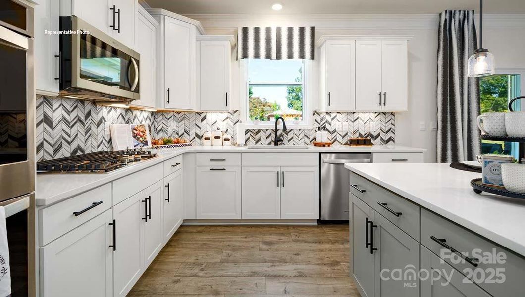 Furnished interior view inside a new home in Sylvan Creek, Denver (Image 17).