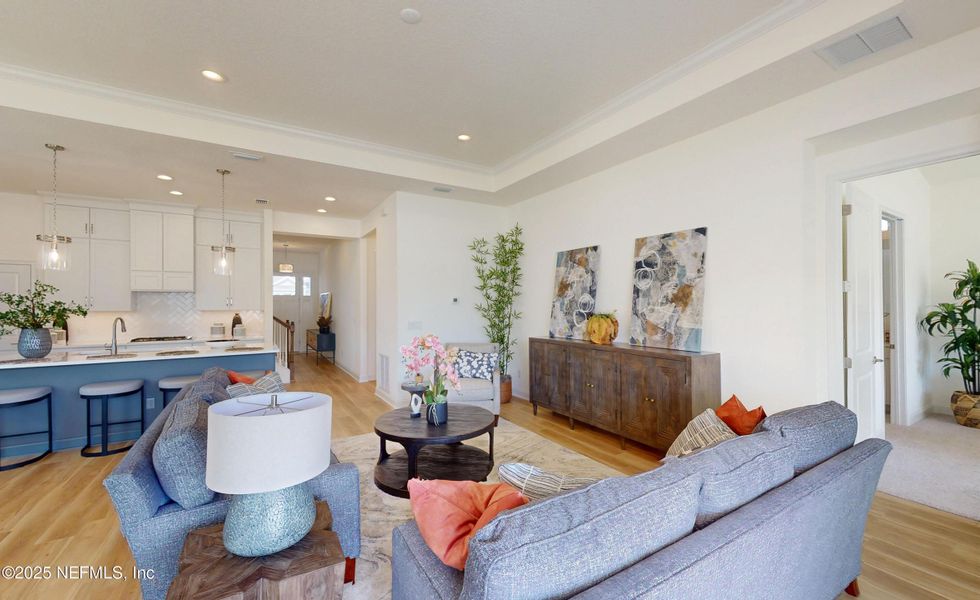 Furnished interior view inside a new home in Courtney Chase, St. Augustine (Image 37). Furnished interior view inside a new home in Courtney Chase, St. Augustine (Image 37).