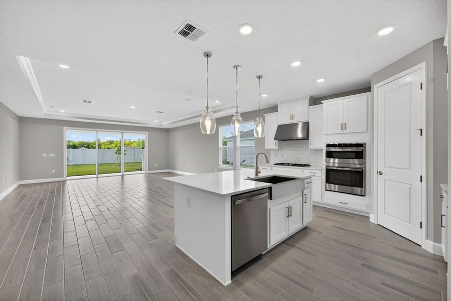 Furnished interior view inside a new home in Headwaters at Lofton Creek, Yulee (Image 10).
