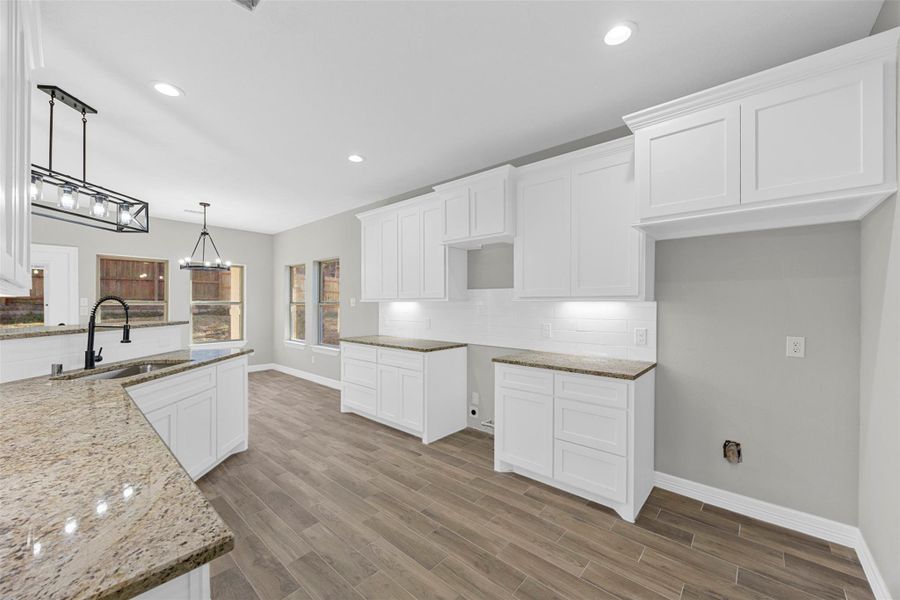 Sample of the kitchen