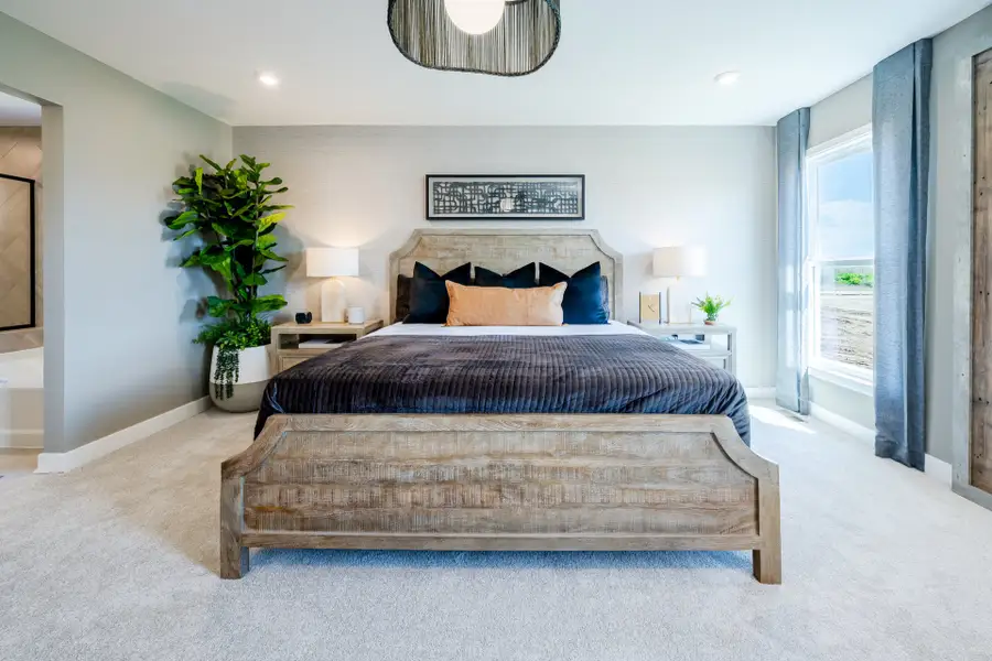 Representative furnished interior of a home built from the Grandin by Fischer Homes in The Dunes at Sandbar, Santa Rosa Beach (Image 67).
