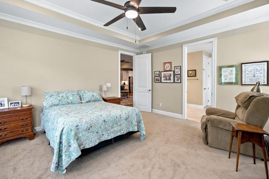 Furnished interior view inside a new home in , Hoschton (Image 18).