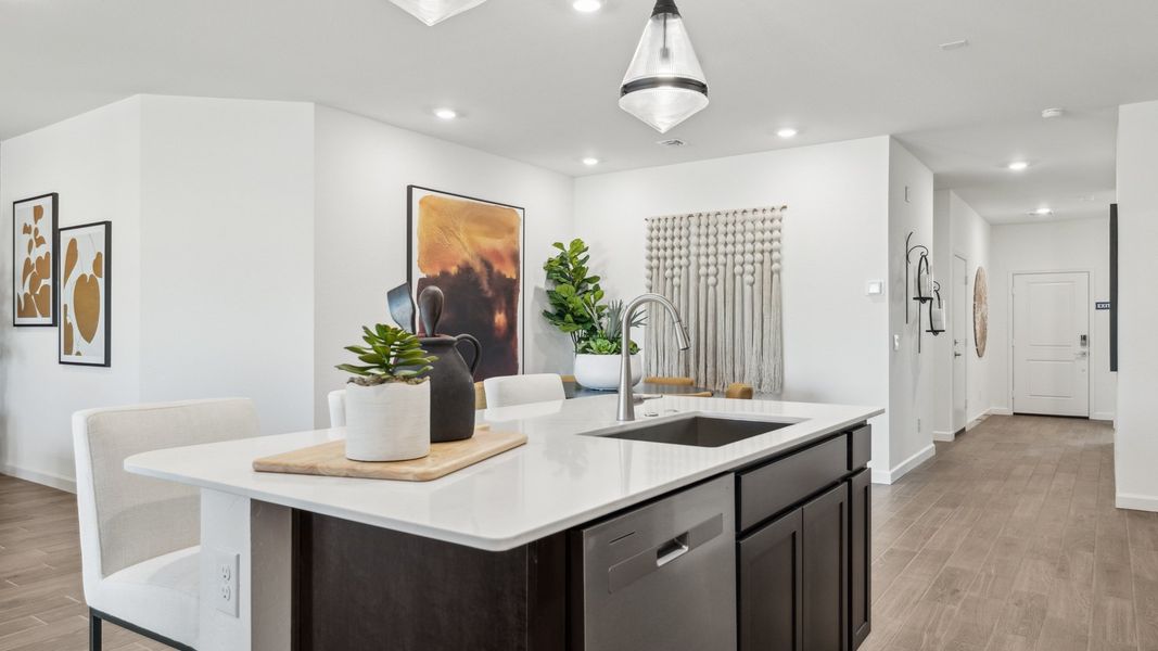 Furnished interior view inside a new home in Del Rio Ranch, Avondale (Image 17). Furnished interior view inside a new home in Del Rio Ranch, Avondale (Image 17).