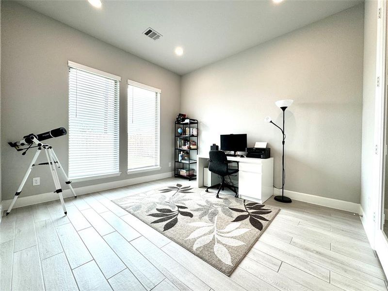 View to of home office located just outside the primary bedroom.