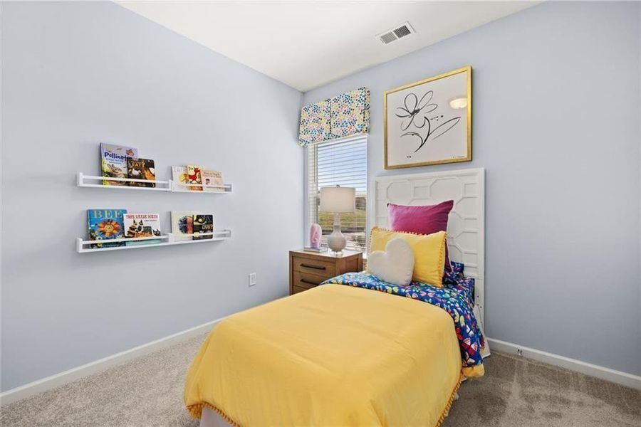 Furnished interior view inside a new home in Summerfield Place, Carrollton (Image 50). Furnished interior view inside a new home in Summerfield Place, Carrollton (Image 50).