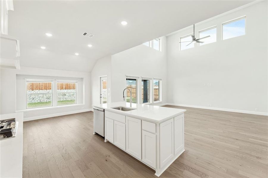 Furnished interior view inside a new home in Sutton Fields, Celina (Image 20).