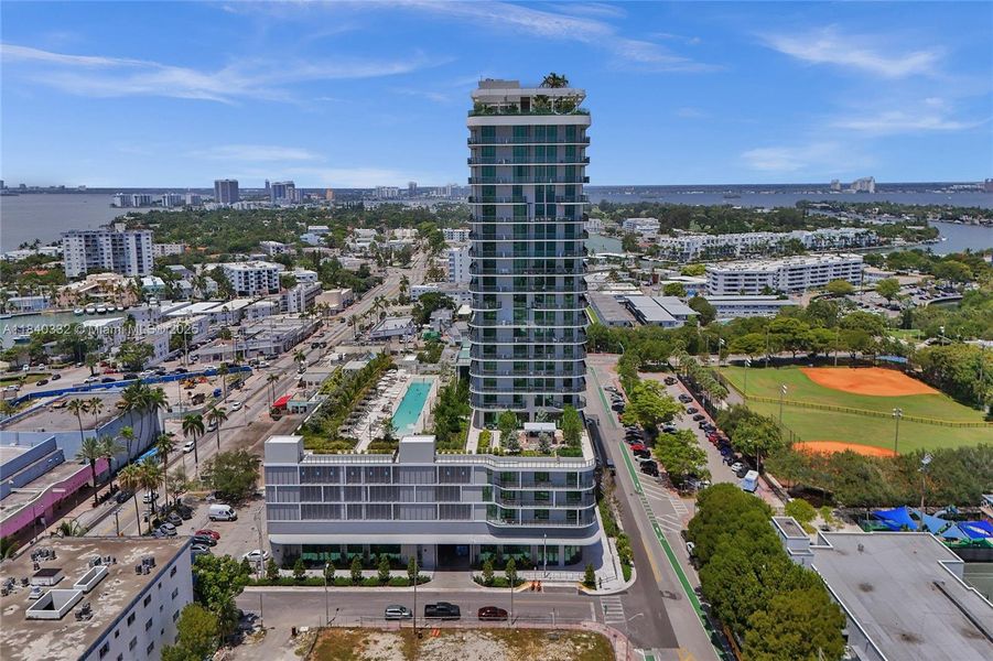 Front exterior of a new home in , Miami Beach, FL, highlighting curb appeal (Image 25).