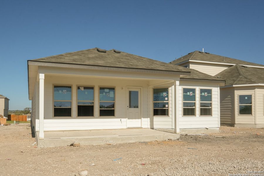 Exterior details and patio area of a home in Agave, San Antonio (Image 3). Exterior details and patio area of a home in Agave, San Antonio (Image 3).
