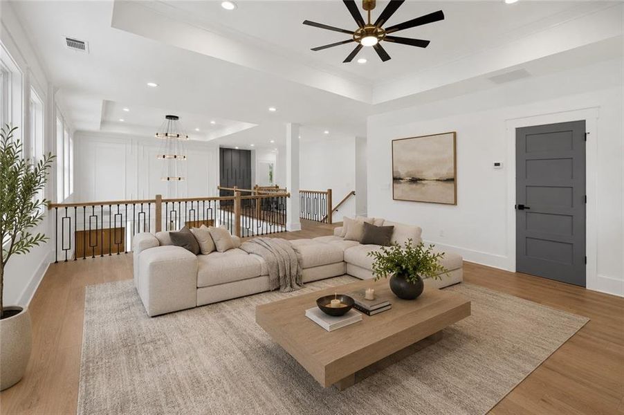 Furnished interior view inside a new home in , Jefferson (Image 39).