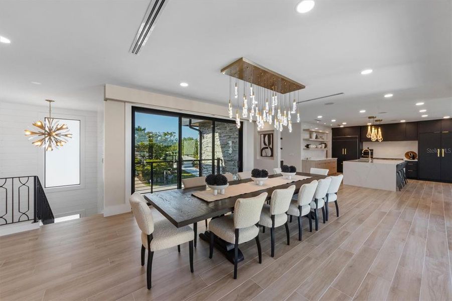 Furnished interior view inside a new home in , Sarasota (Image 36).