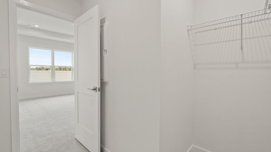 Representative furnished interior of a home built from the Flagler by DRB Homes in Grasslands West, Lakeland (Image 33).