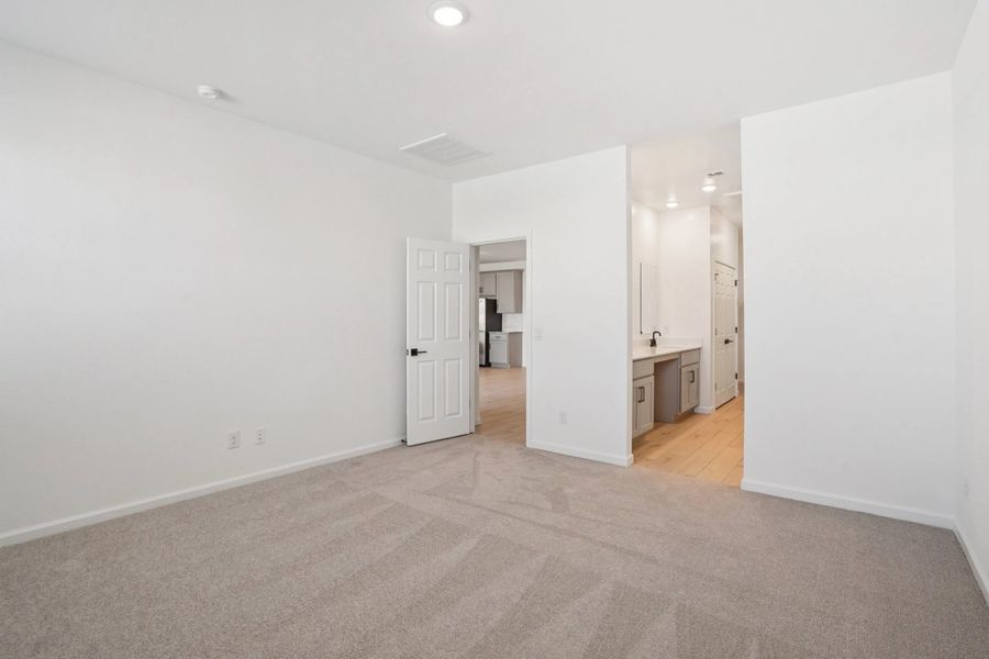 The Iris Floorplan layout - not actual home
