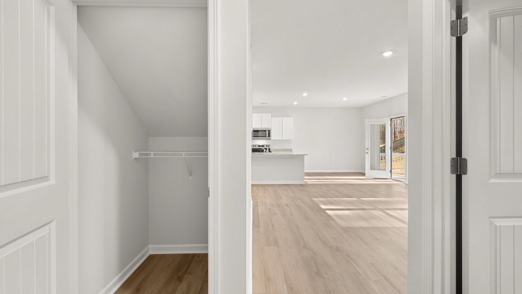 Representative unfurnished interior of a home built from the Hayden by D.R. Horton in Oconee Overlook, Gainesville (Image 19).