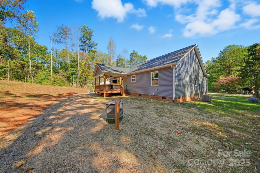 Exterior details and patio area of a home in , Belmont (Image 2). Exterior details and patio area of a home in , Belmont (Image 2).