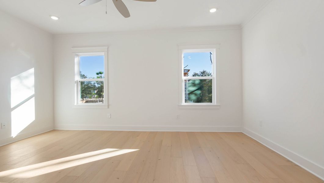 Spacious, unfurnished interior of a new home in Parkside, Santa Rosa Beach (Image 41). Spacious, unfurnished interior of a new home in Parkside, Santa Rosa Beach (Image 41).