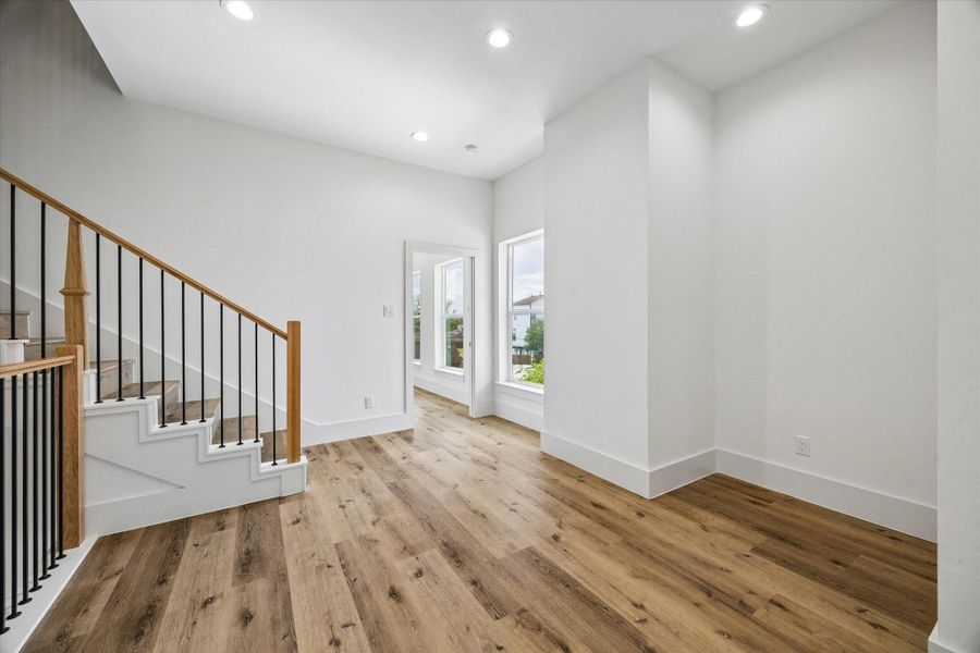 Spacious, unfurnished interior of a new home in , Houston (Image 26). Spacious, unfurnished interior of a new home in , Houston (Image 26).