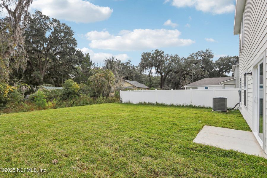 Exterior details and patio area of a home in Kings Landing, Jacksonville (Image 3). Exterior details and patio area of a home in Kings Landing, Jacksonville (Image 3).