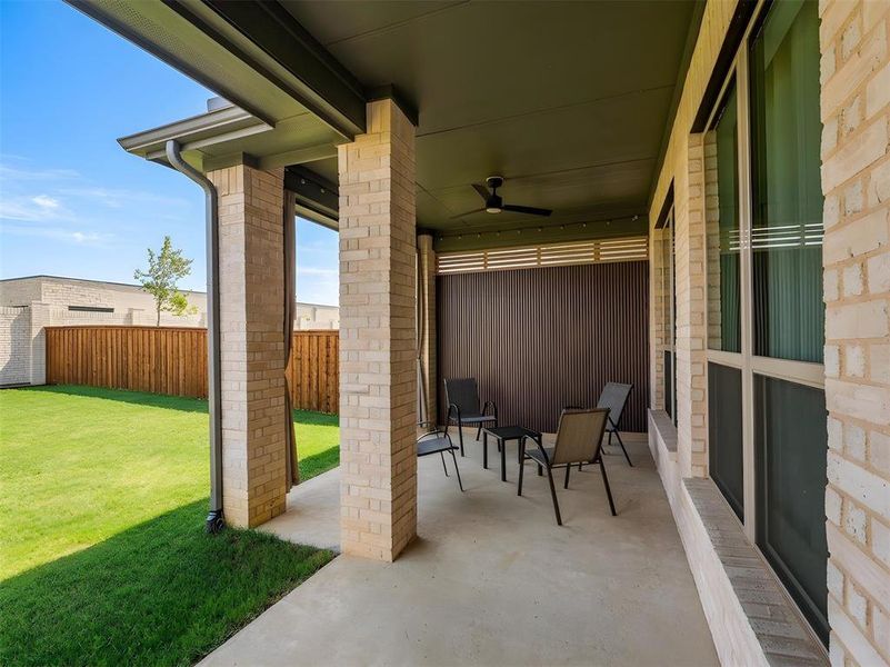 Exterior details and patio area of a home in , Celina (Image 27).