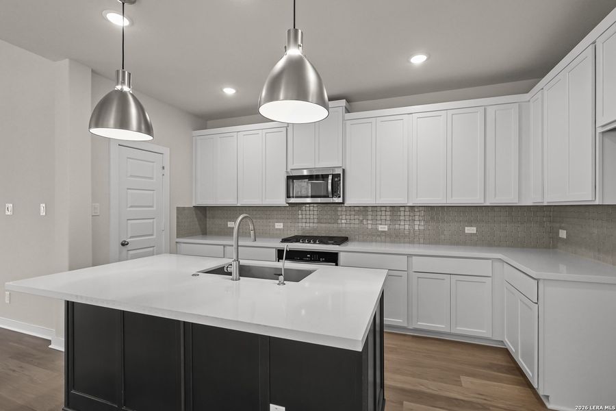 Furnished interior view inside a new home in Stillwater Ranch, San Antonio (Image 19).