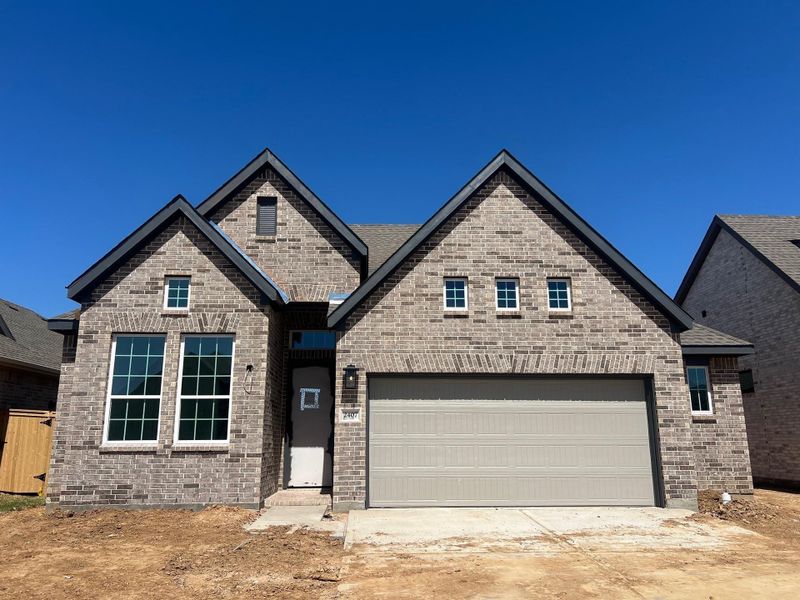 In-progress construction of a new home in Wood Leaf Reserve, Tomball, TX (Image 15).