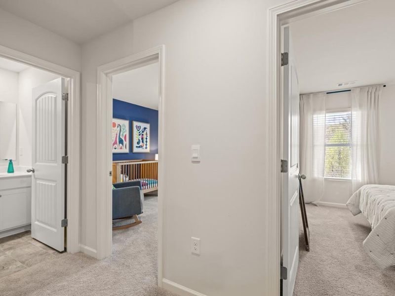 Furnished interior view inside a new home in Mountain Park, Dahlonega (Image 11). Furnished interior view inside a new home in Mountain Park, Dahlonega (Image 11).