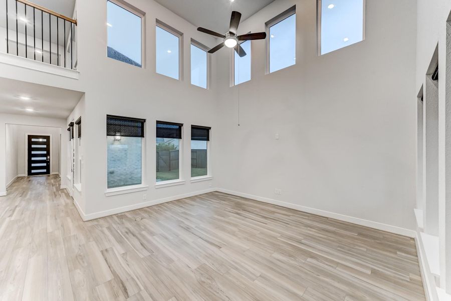 Spacious, unfurnished interior of a new home in , Cypress (Image 35).