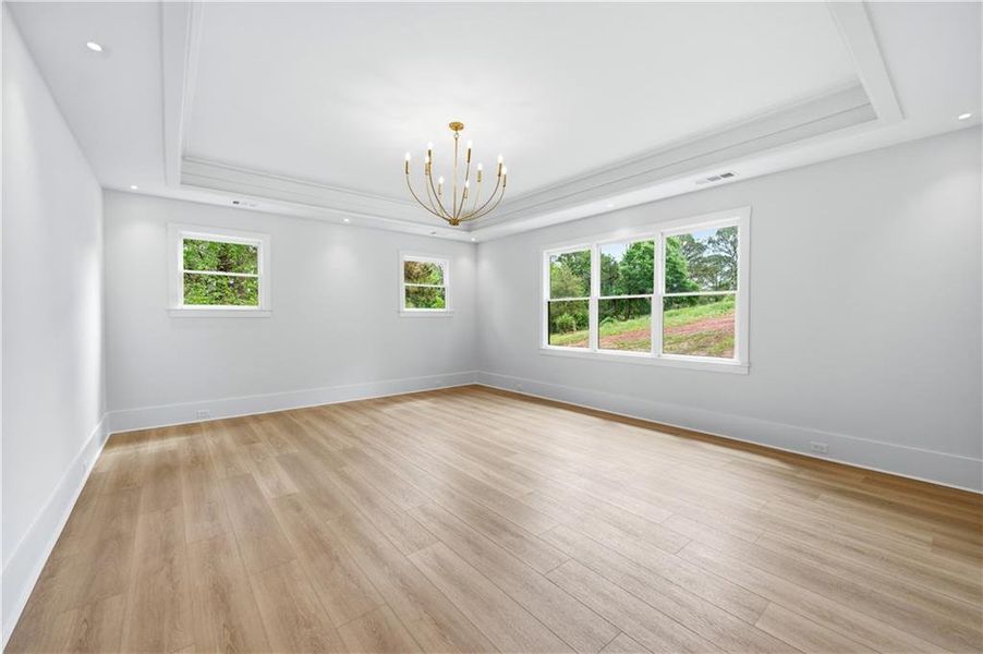 Spacious, unfurnished interior of a new home in , Monroe (Image 54).