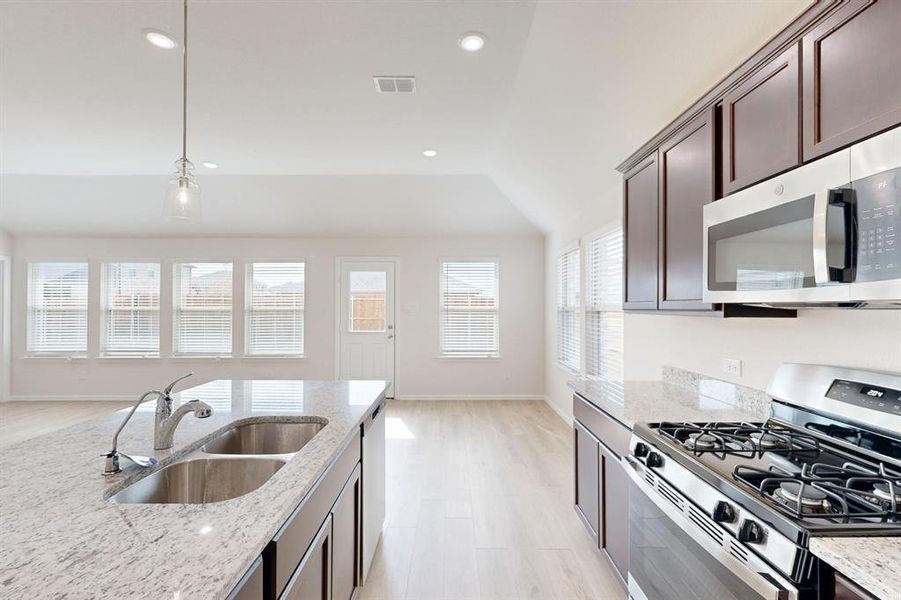 Furnished interior view inside a new home in Verandah, Royse City (Image 6).